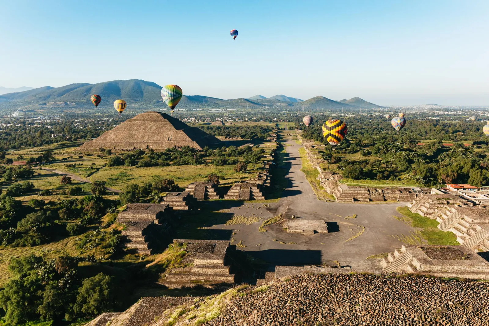 CDMX: Teotihuacan Balloon Flight with Optional Pyramids Tour